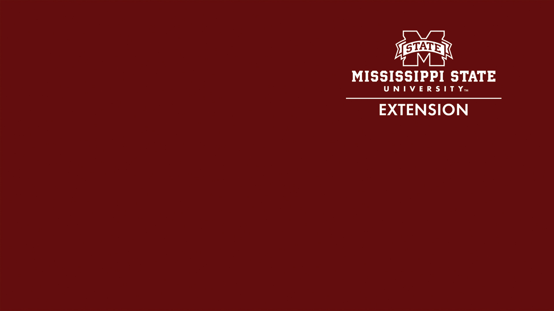 Maroon background with Extension logo in top right.